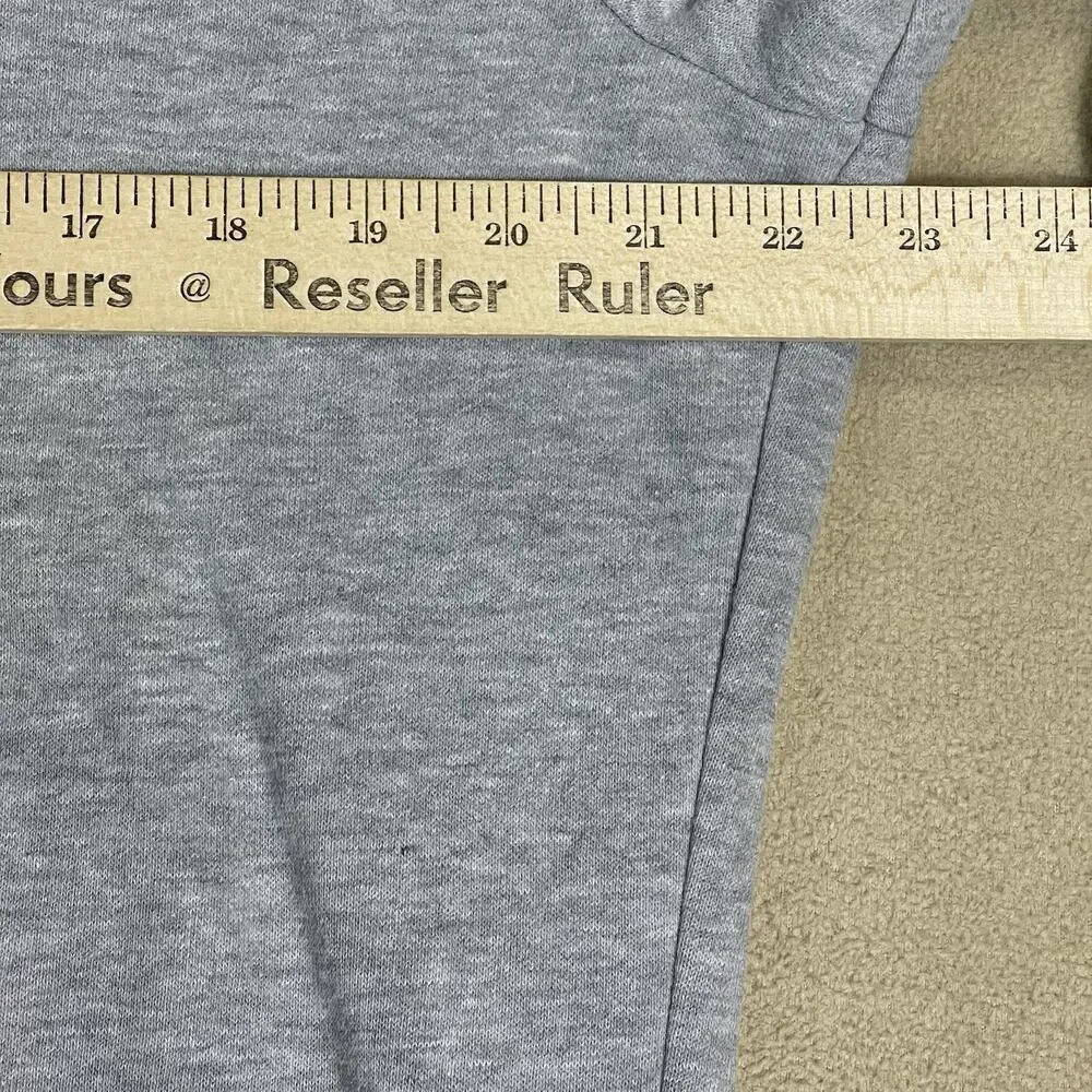 The North Face Hoodie Womens L Gray Pouch Pocket Long Sleeve Pullover Sweatshirt